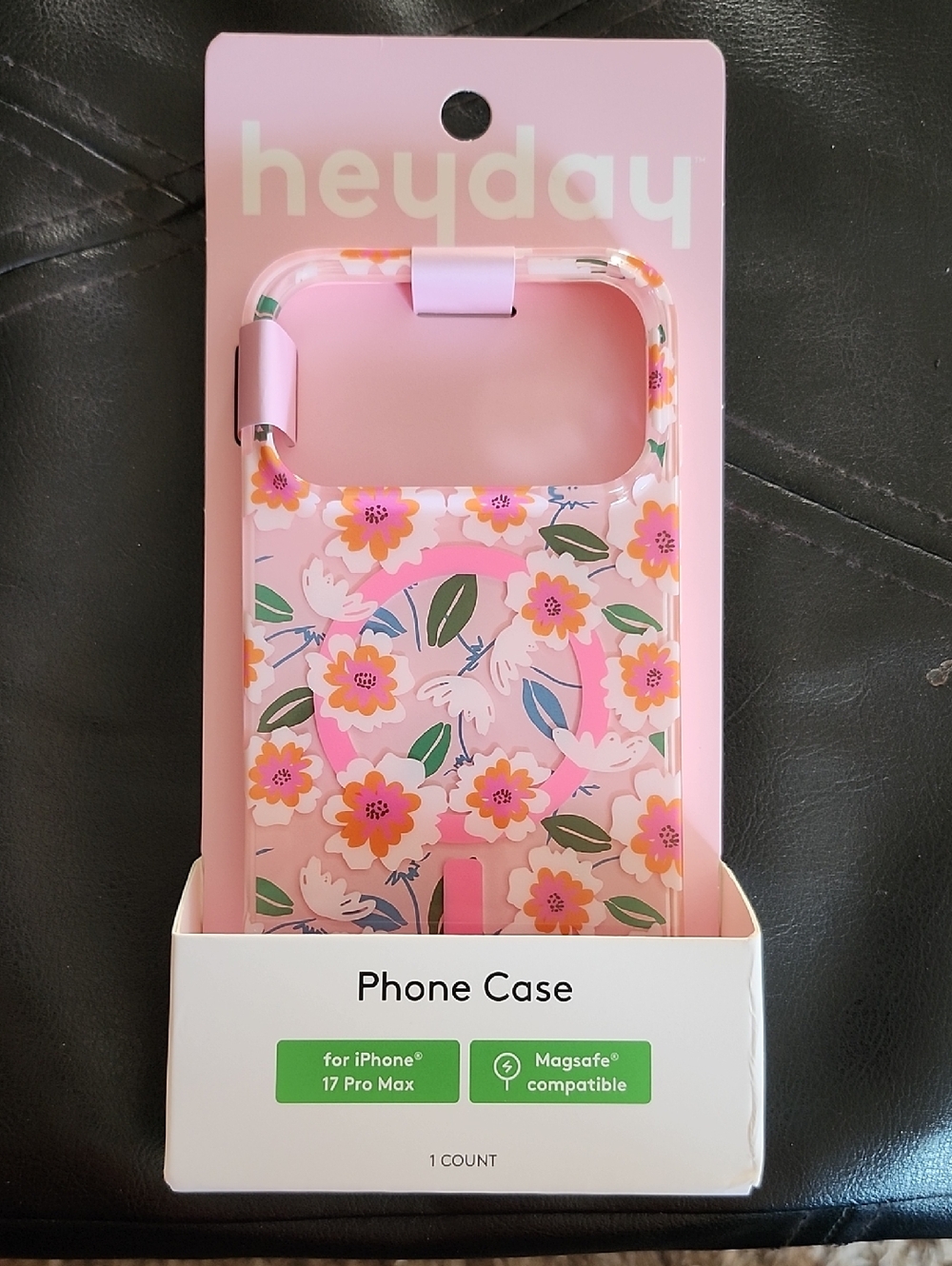 heyday Pink Floral iPhone 17 Pro Max Case with Magsafe New In Package